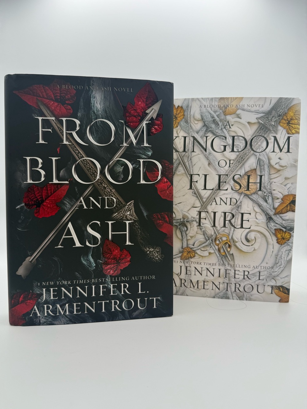 Jennifer L. Armentrout Blood and Ash Hardcover Books 1 & 2 set
